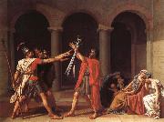 Jacques-Louis David The oath of the Horatii oil painting picture wholesale